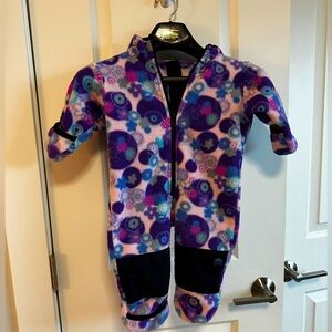 Molehill Baby Bunting 9-18 months pinks and purples